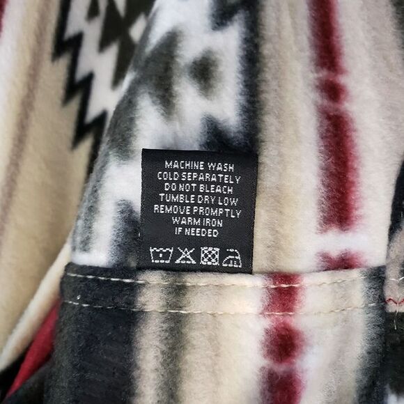 Brooklyn Cloth Men's S NWT Aztec Geometric Fleece Shacket Shirt - Picture 7 of 10